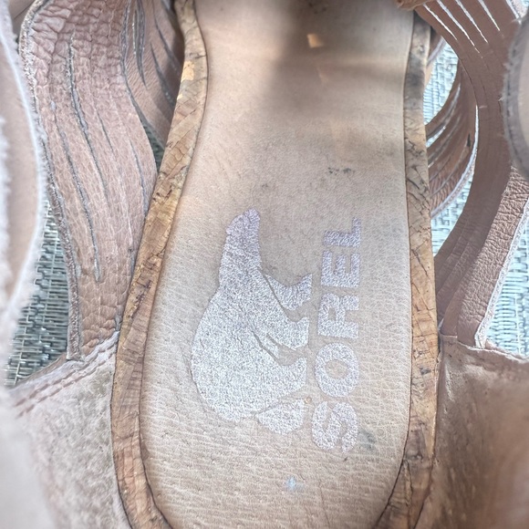 Sorel Women's Joanie Lace Up Wedge Sandal Size 7 - Picture 8 of 9